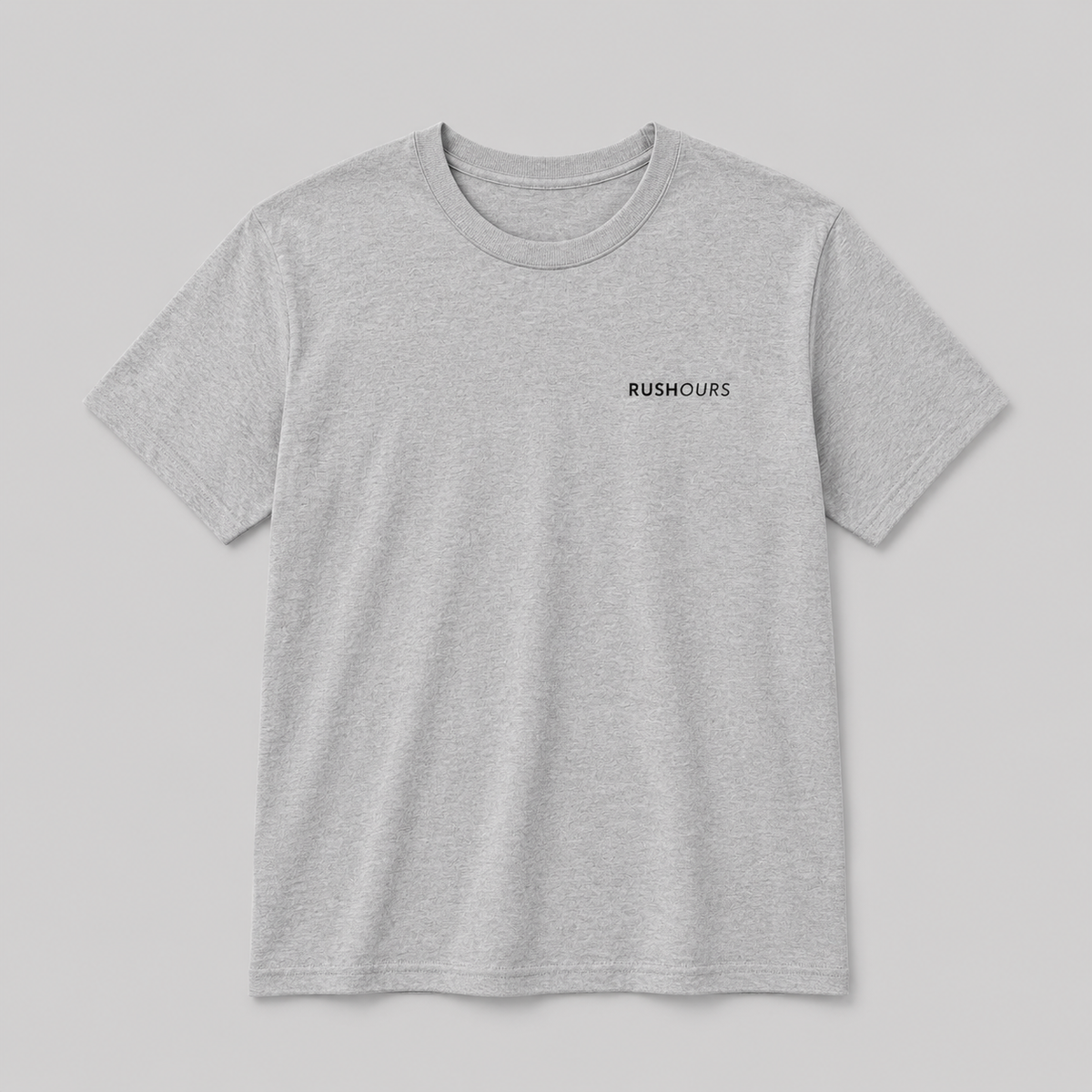 Embroidered Tee - Grey