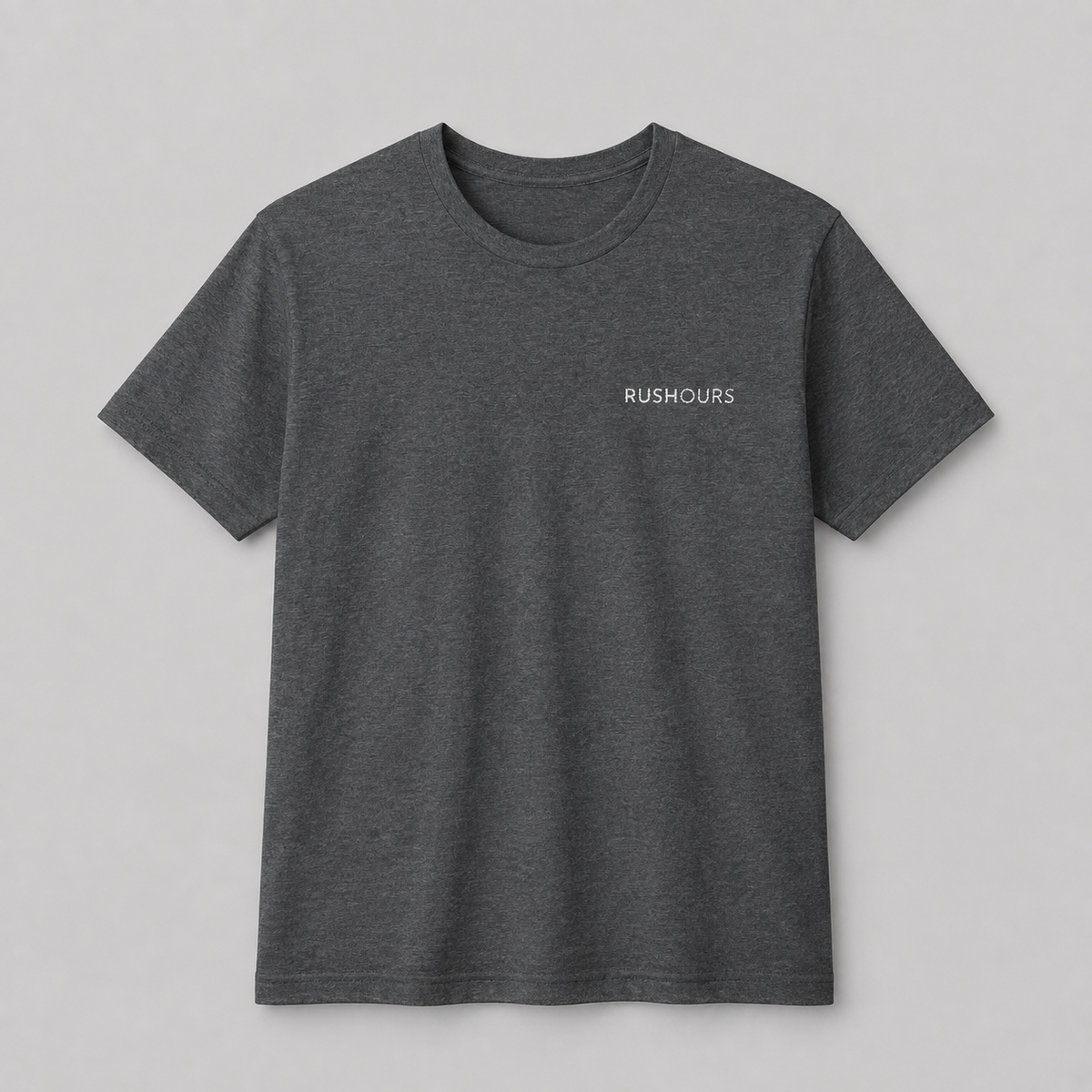Embroidered Tee - Graphite