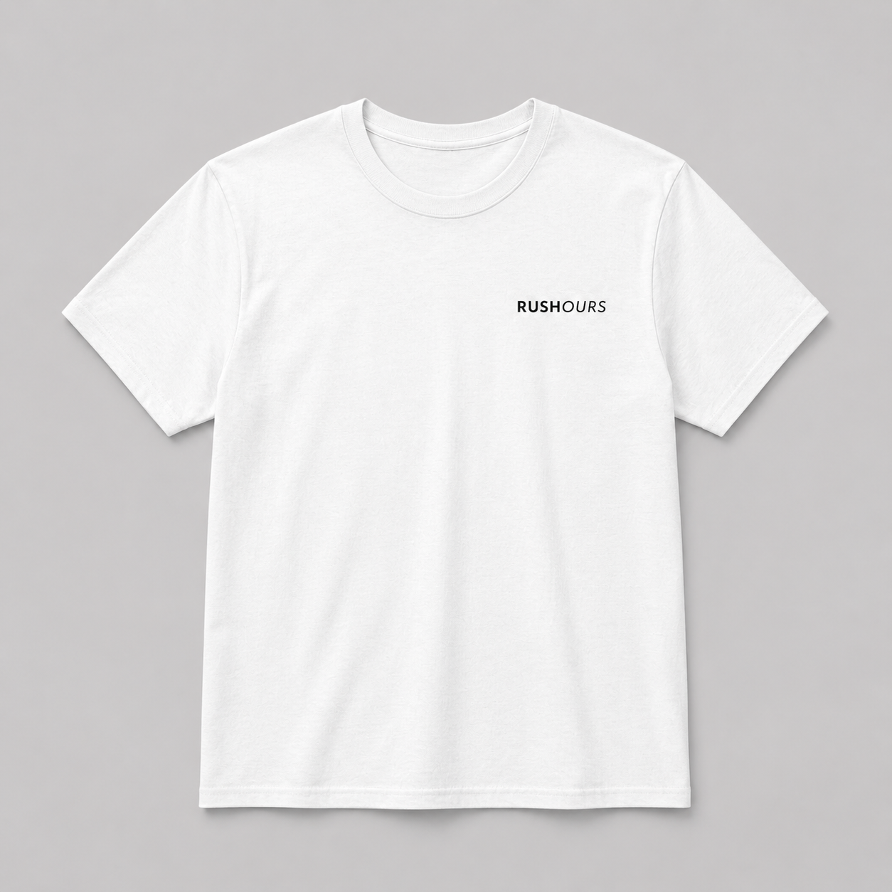 Embroidered Tee - White