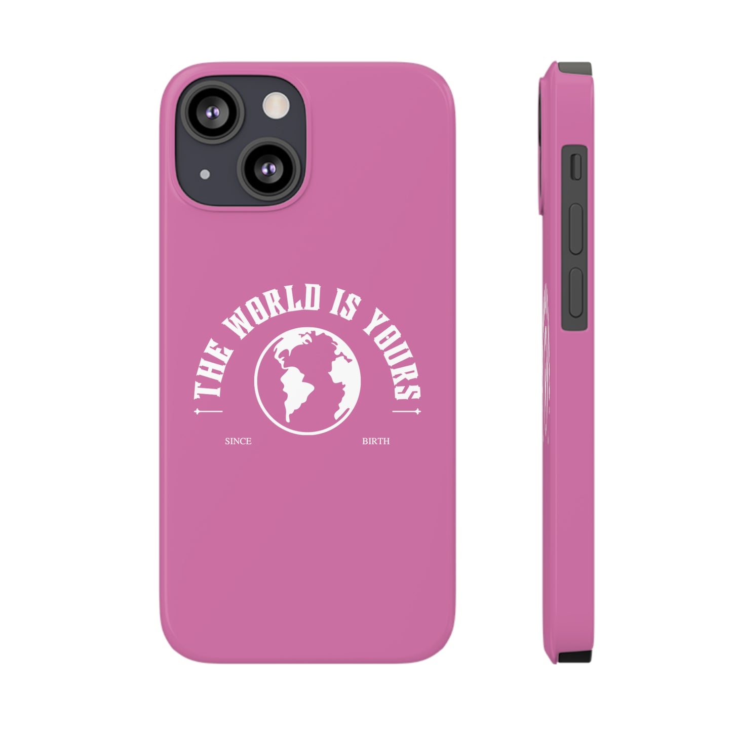 'The World is Yours' (Light Pink)