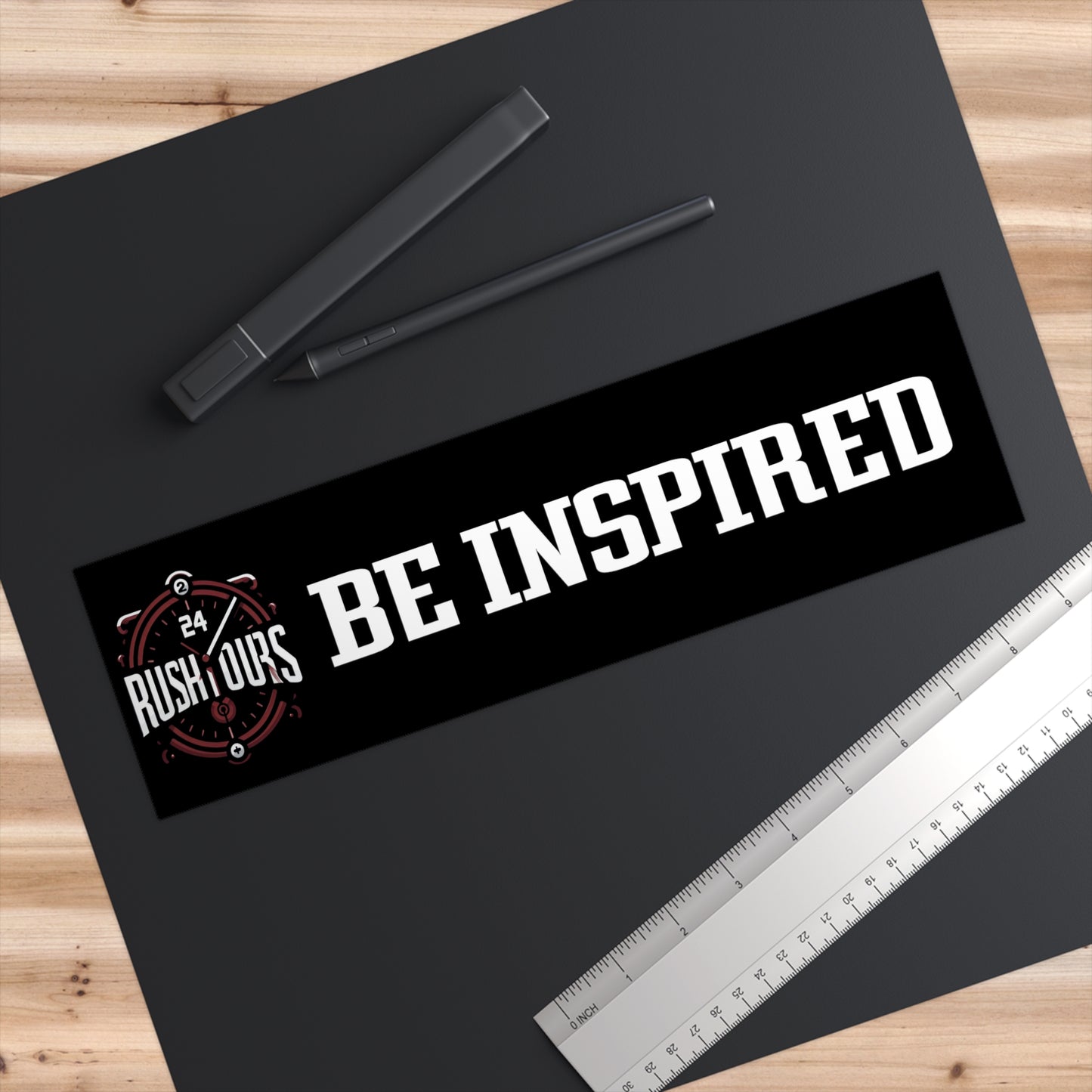 'Be Inspired' Bumper Sticker