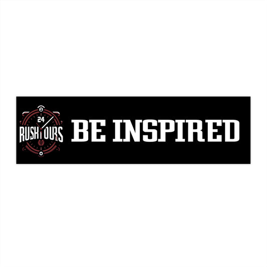 'Be Inspired' Bumper Sticker