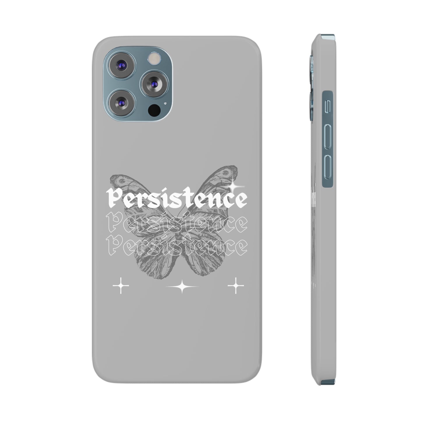 'Persistence Butterfly' (Light Grey)