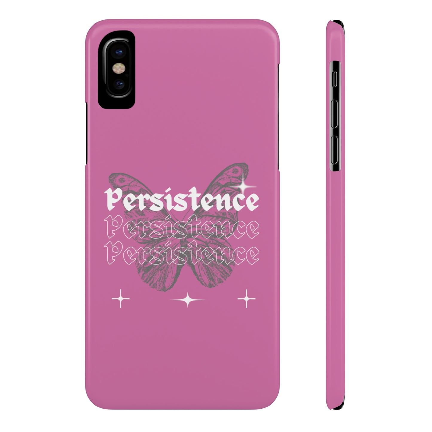 'Persistence Butterfly' (Light Pink)
