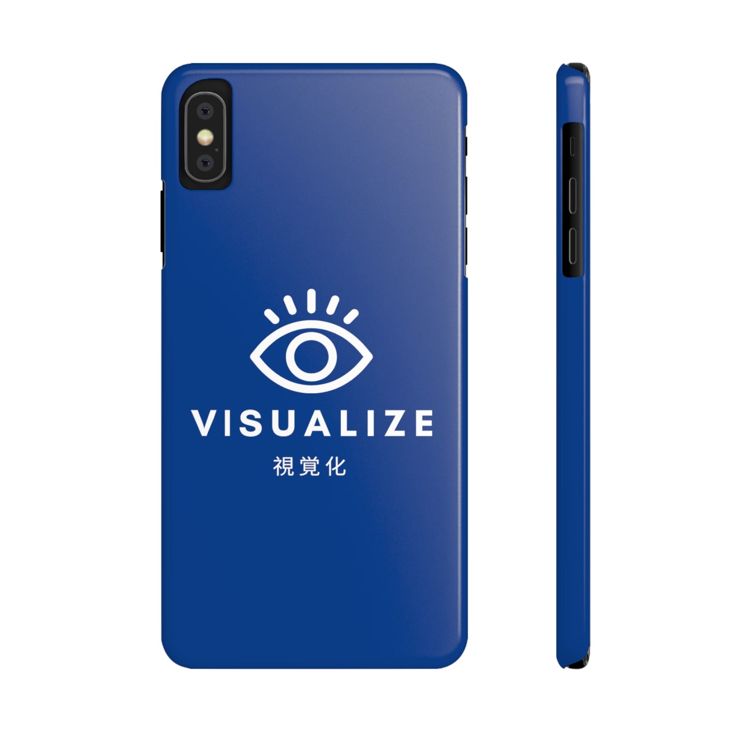 'Visualize' (Dark Blue)