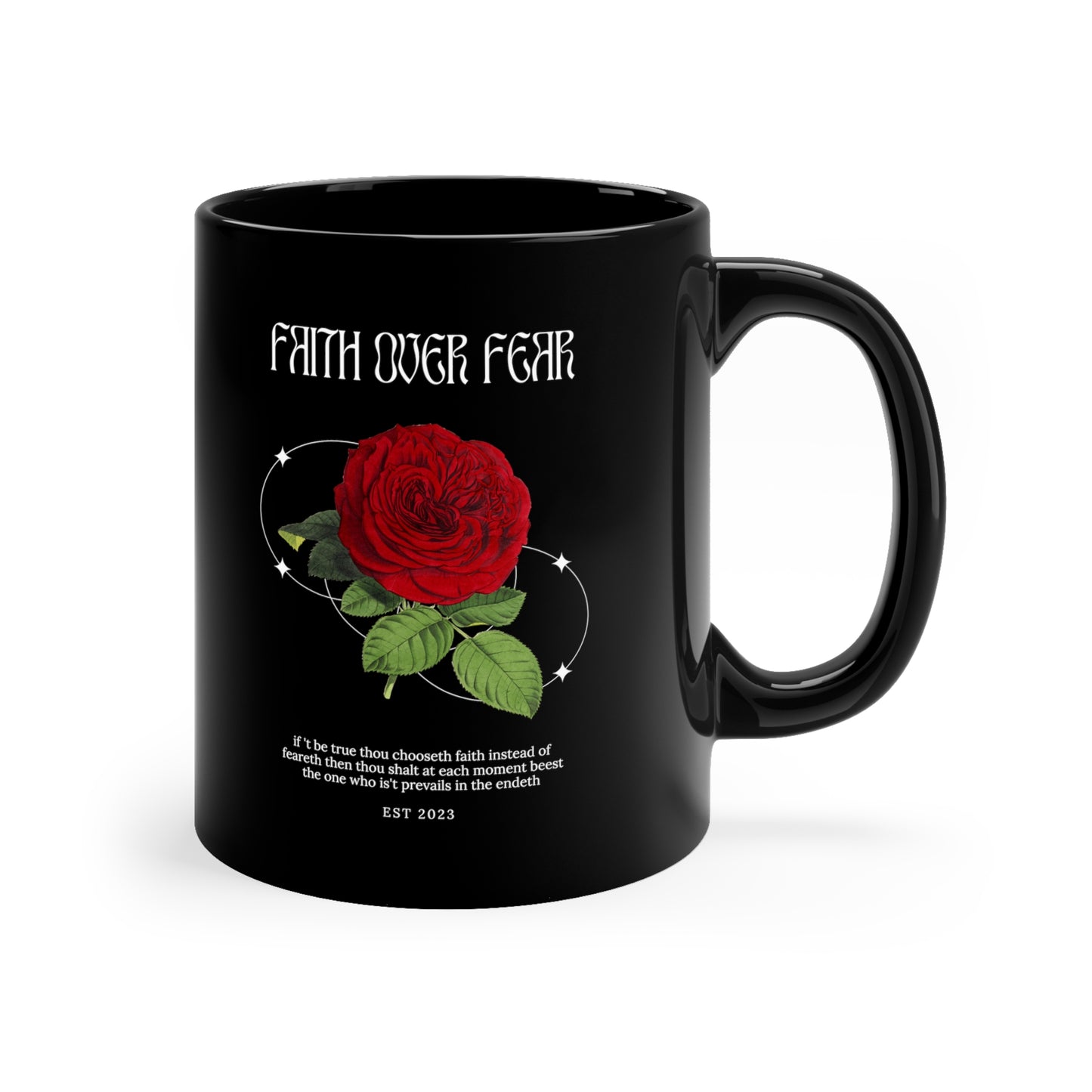 'Faith Over Fear' Mug