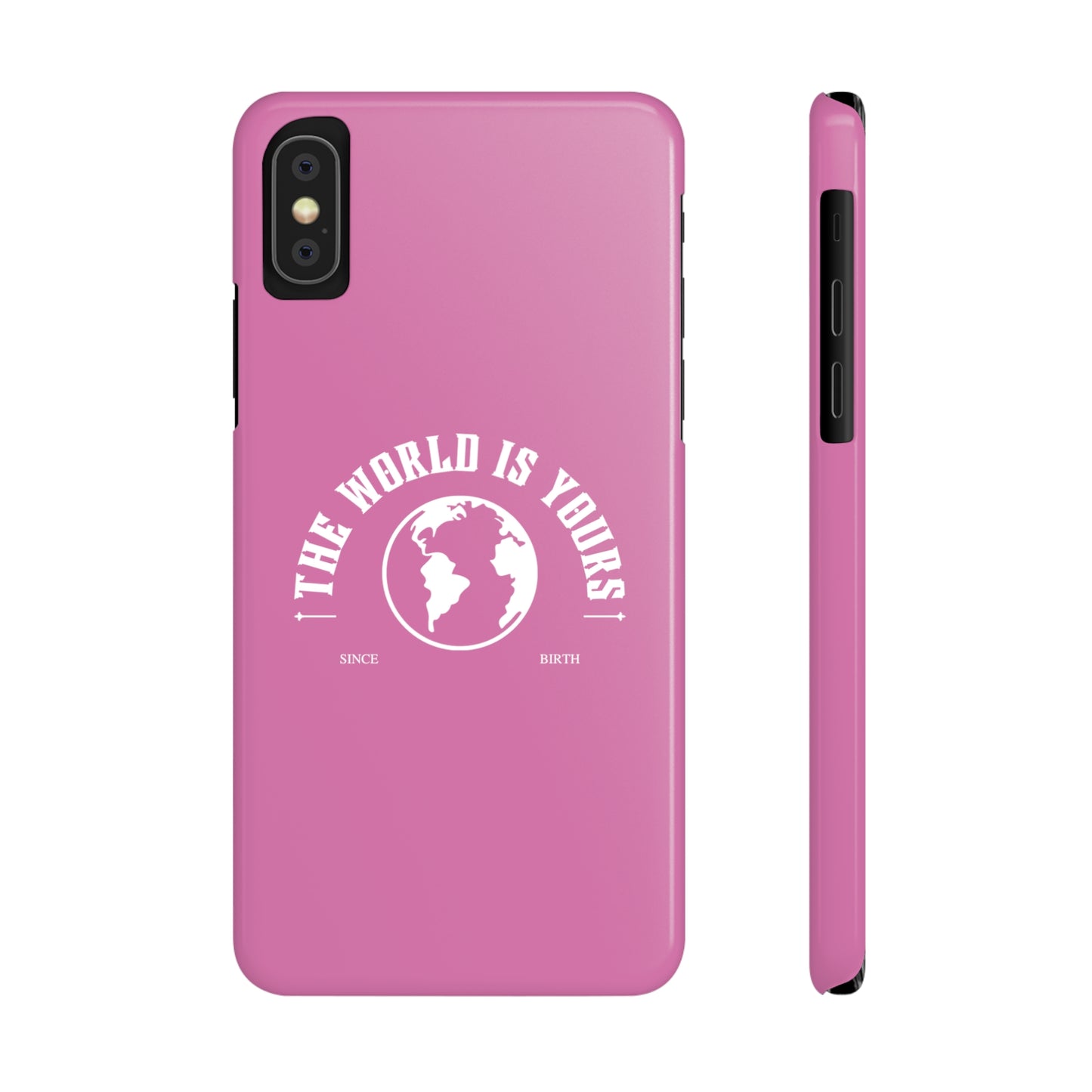 'The World is Yours' (Light Pink)