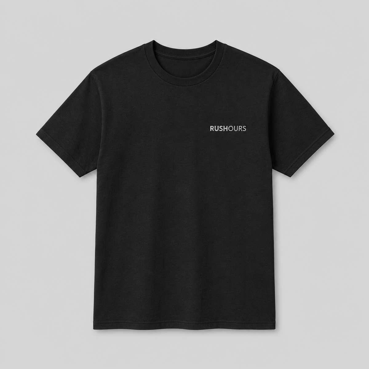 Embroidered Tee - Black