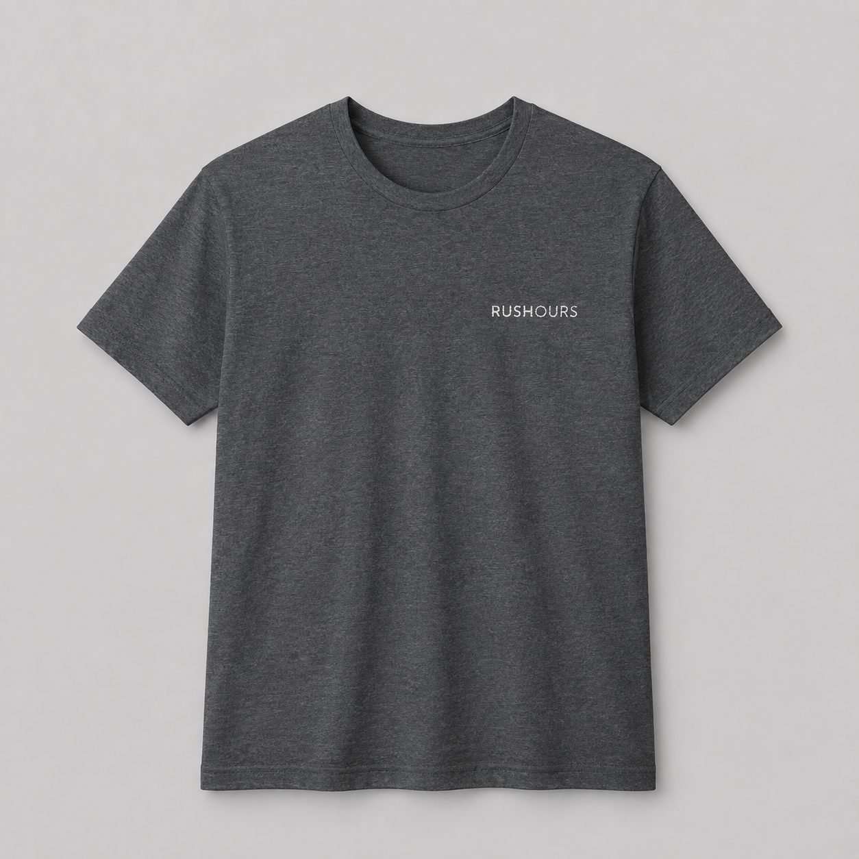 Embroidered Tee - Graphite