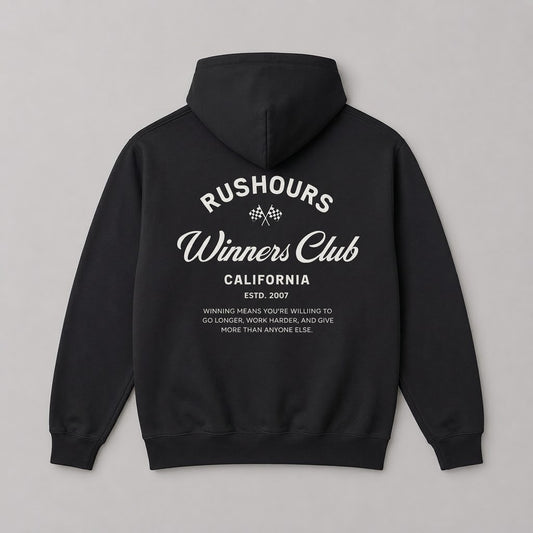 'Winners Club' Hoodie - Black